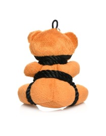 Porte-clés Teddy Bear en tenue Bondage