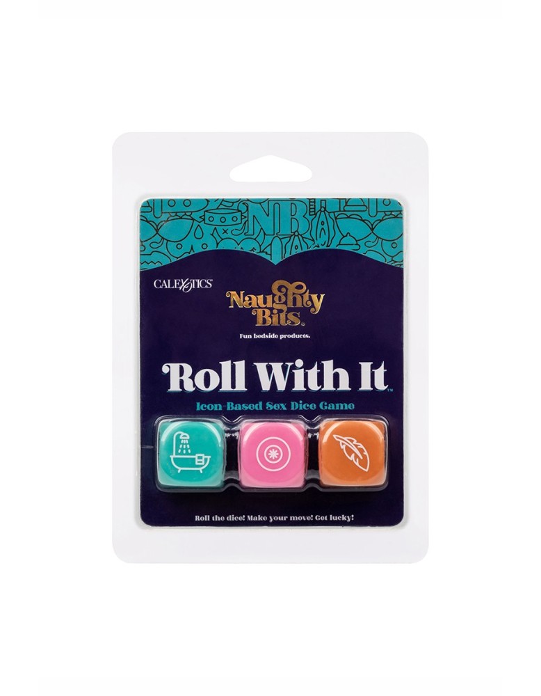 3 dés coquins Roll With It - CalExotics