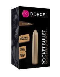 Mini vibro Rocket Bullet doré - Dorcel