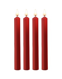 4 bougies SM rouges Large - Ouch!