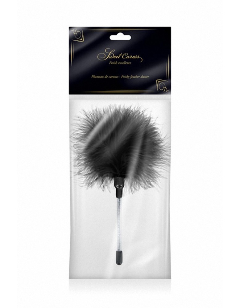 Plumeau à caresses noir - Sweet Caress
