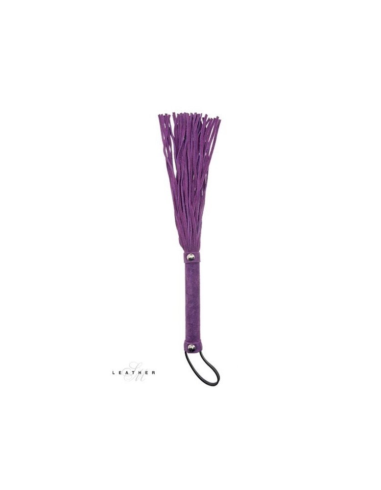 Martinet en cuir violet