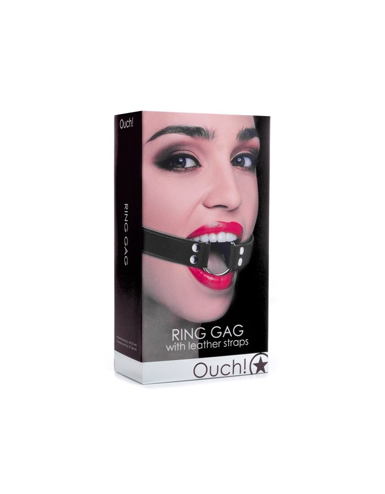 Baillon BDSM Ring Gag - Ouch!