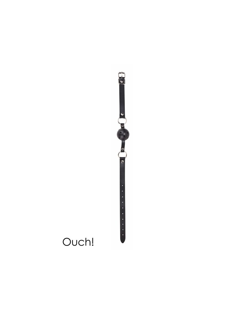 Gag Ball noir - Ouch! 