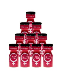 Pack 10 Poppers Lady 10ml
