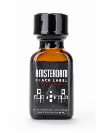 Poppers Amsterdam Black  label 24ml