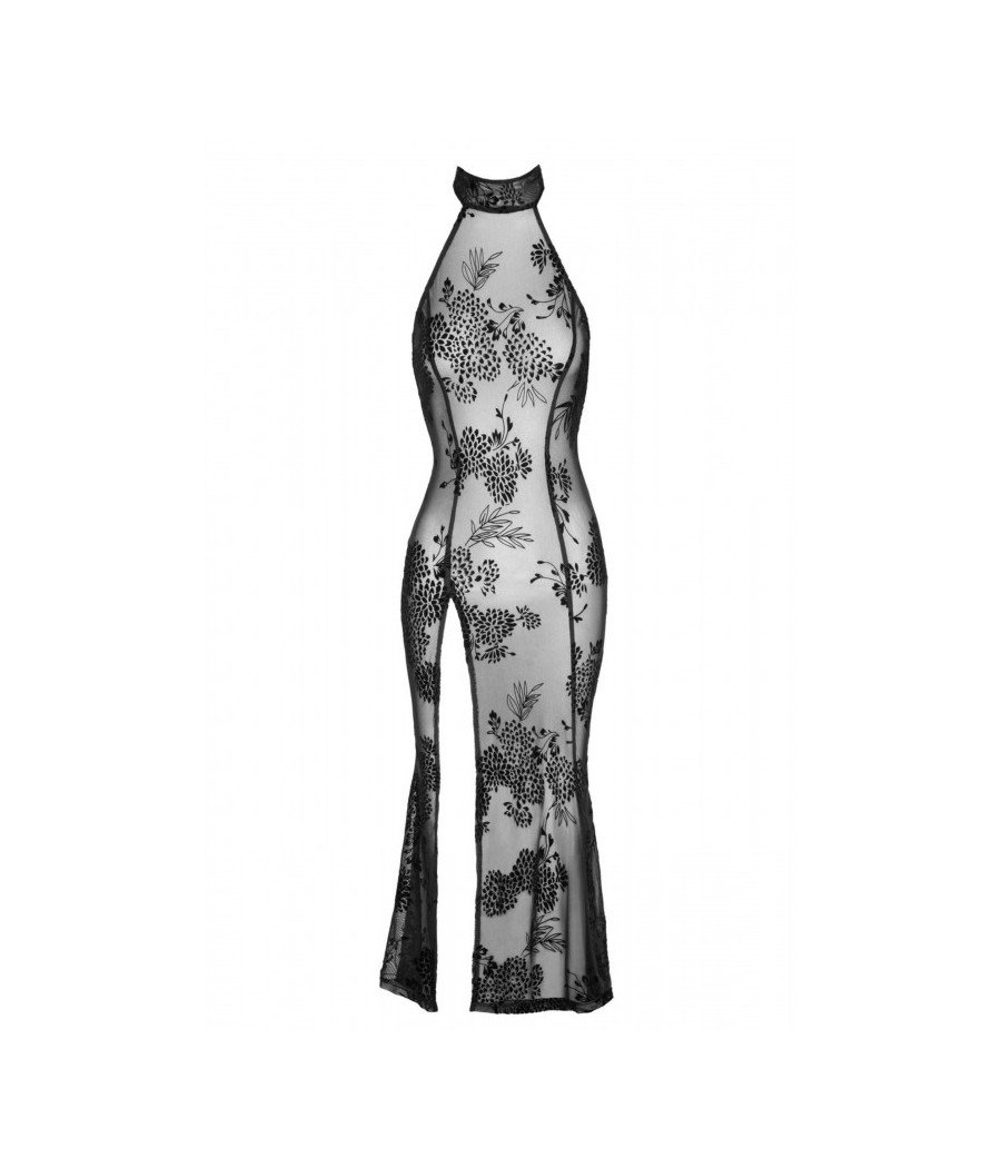 F239 Robe longue en tulle