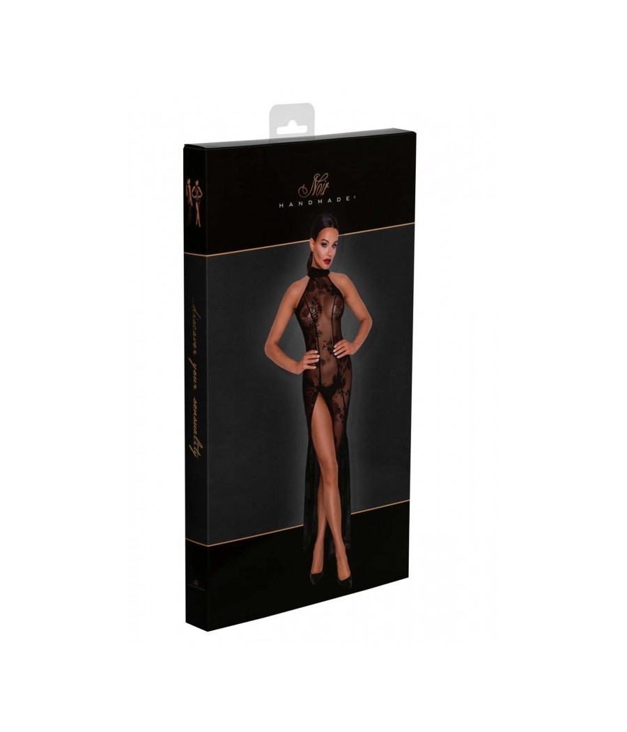 F239 Robe longue en tulle
