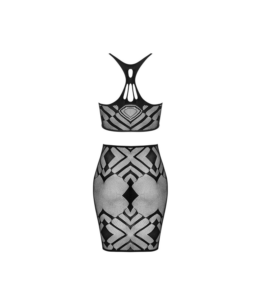 K101 top et jupe - Noire