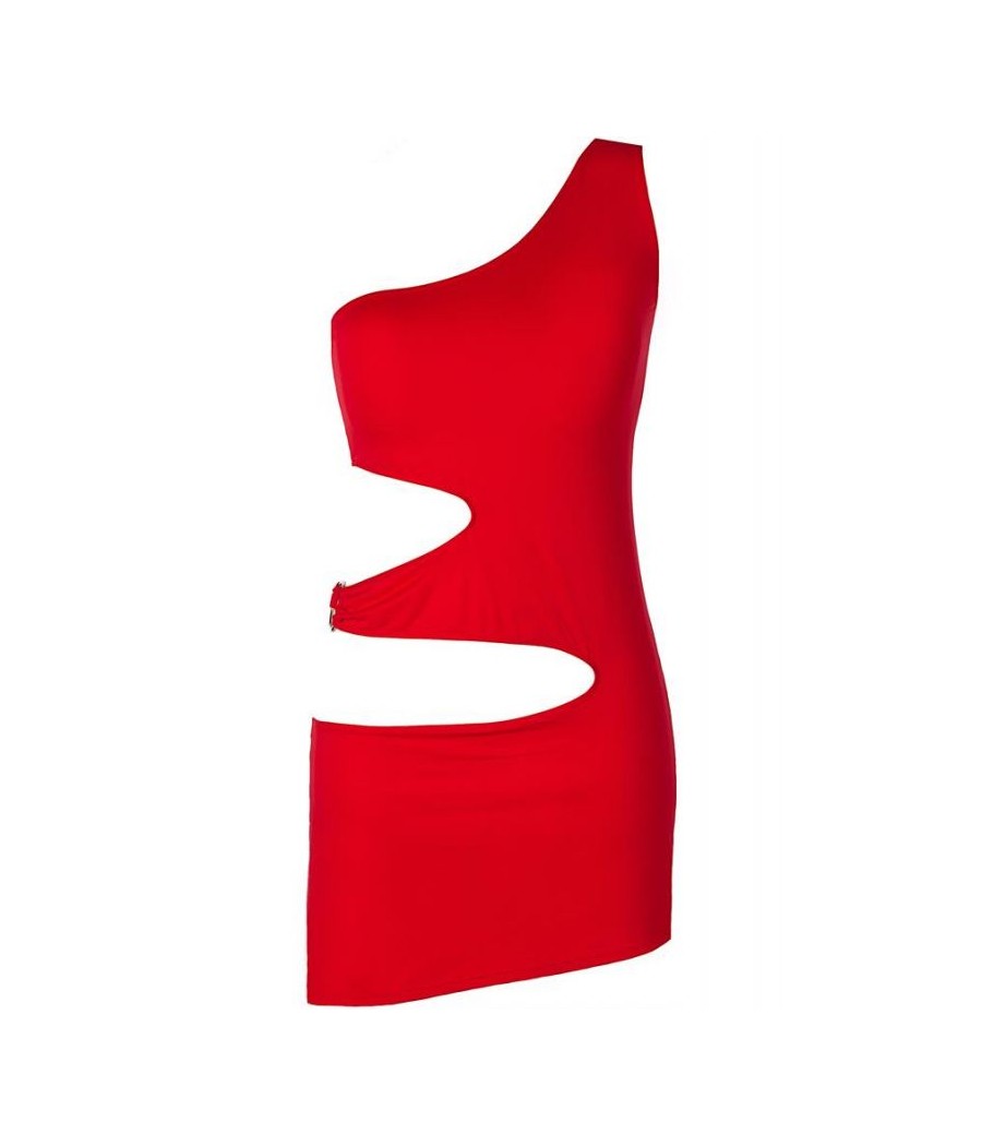 V-9249 Robe - Rouge
