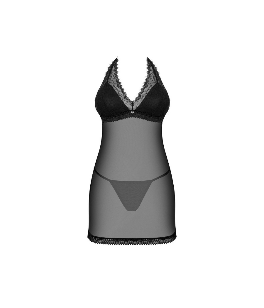 Medilla nuisette et string - Noire