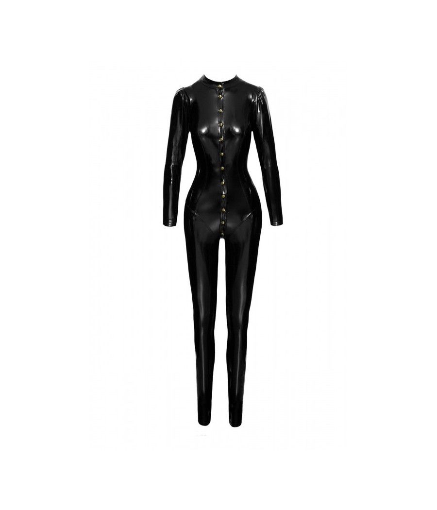 F247 Combinaison longue boutonnée en PVC