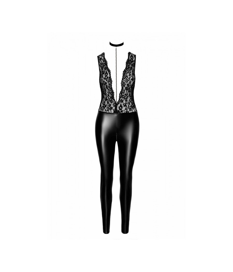 F298 Libido Combinaison à col et chaîne de perles