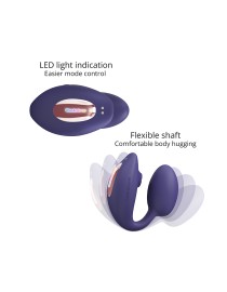 Double stimulateur Wonderlover violet - Love to Love