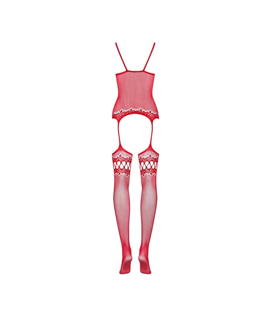 F214 Bodystocking - Rouge
