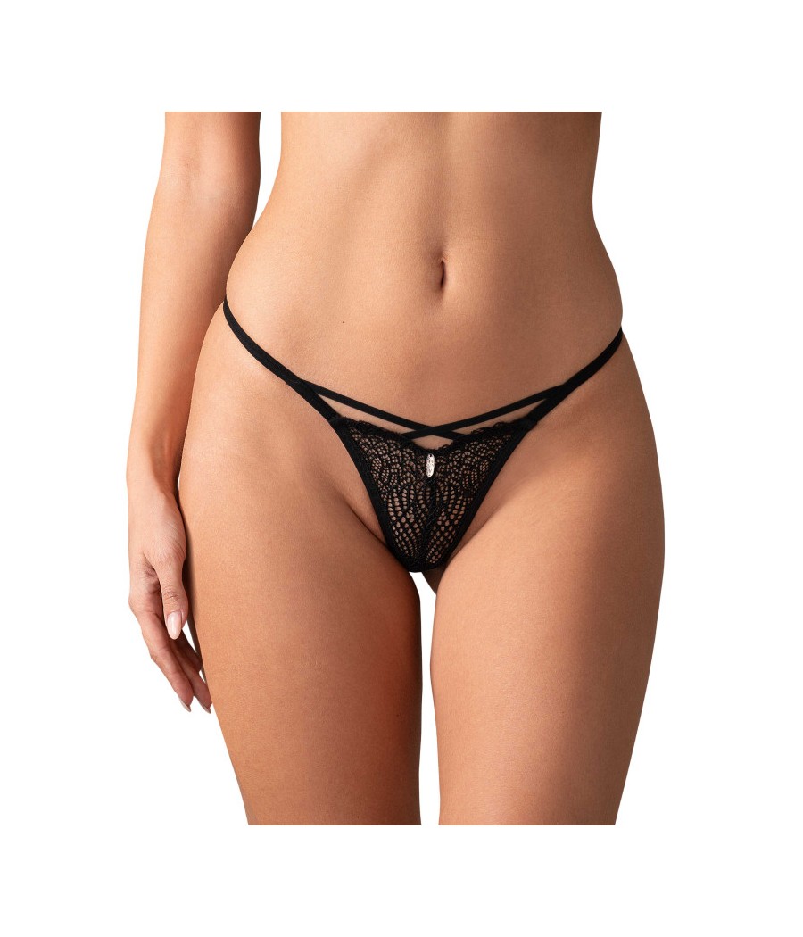 Iliosa string - Noir