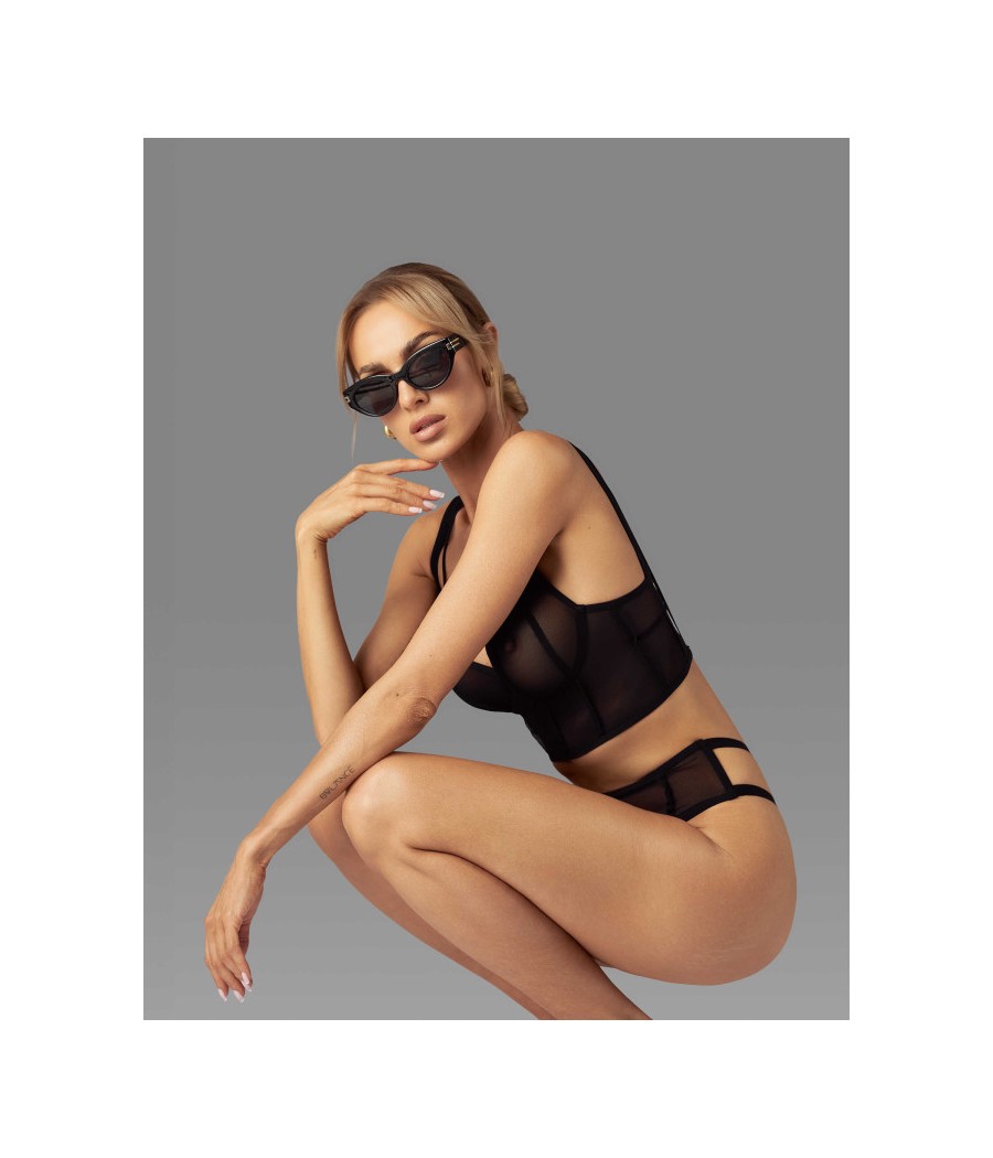 Nuites double string - Noir
