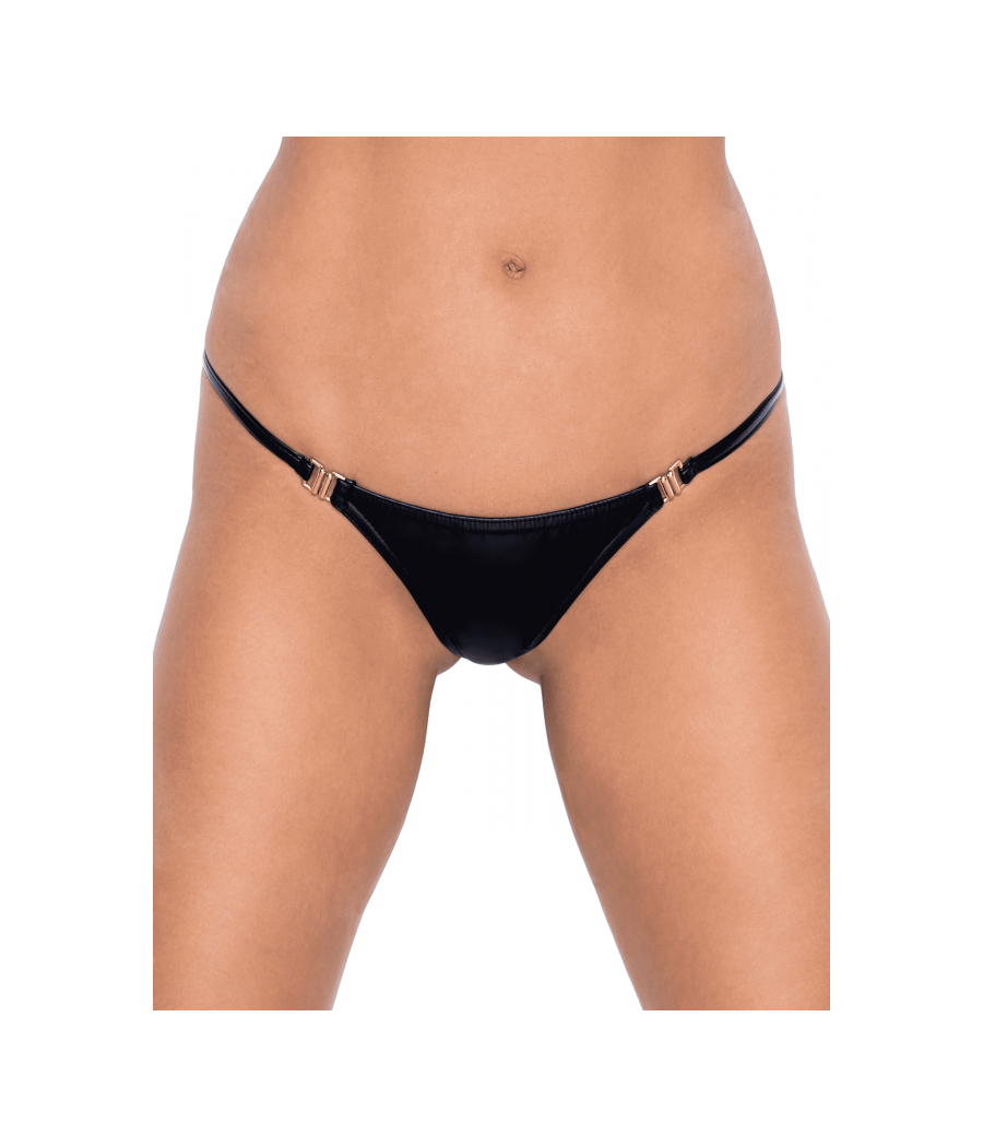 P008 Culotte Powerwetlook avec fermoir doré