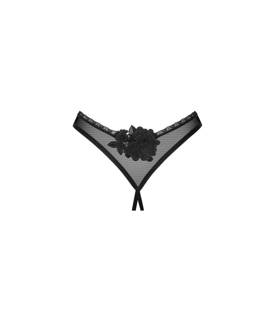 Latinesa string ouvert - Noir