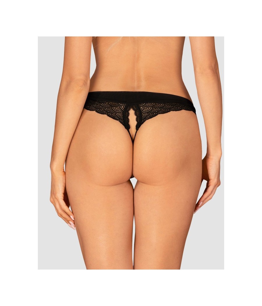 Chemeris culotte ouverte - Noire