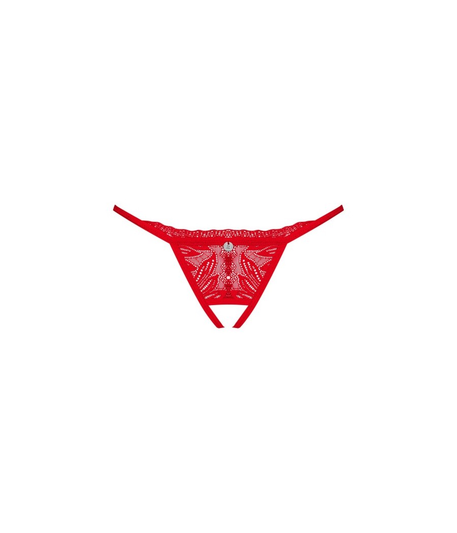 Chilisa string ouvert - Rouge