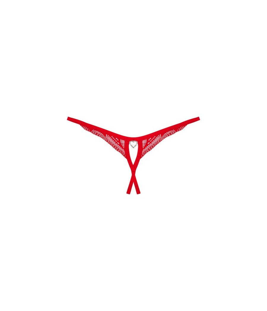 Chilisa string ouvert - Rouge