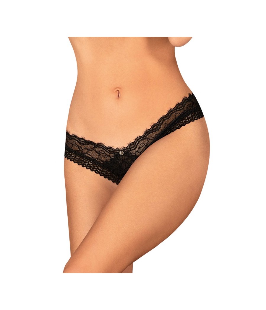 Medilla string ouvert - Noir