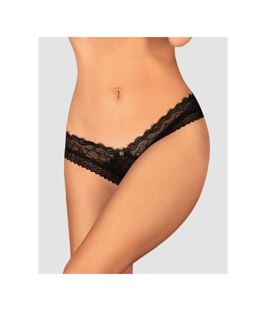 Medilla string ouvert - Noir