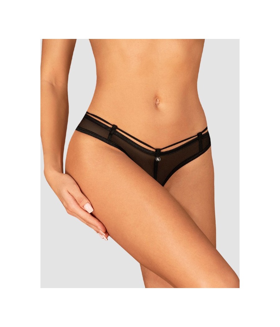 Roxelia string ouvert - Noir