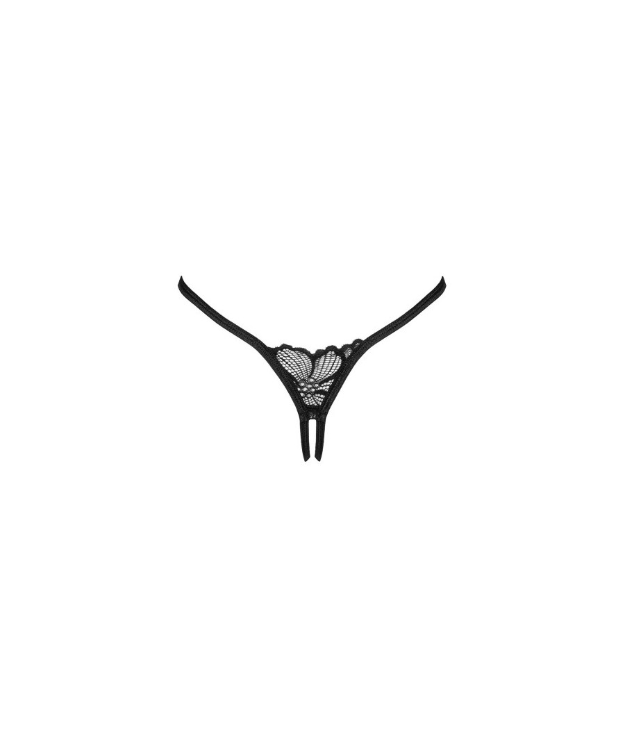 Serafia String ouvert - Noir