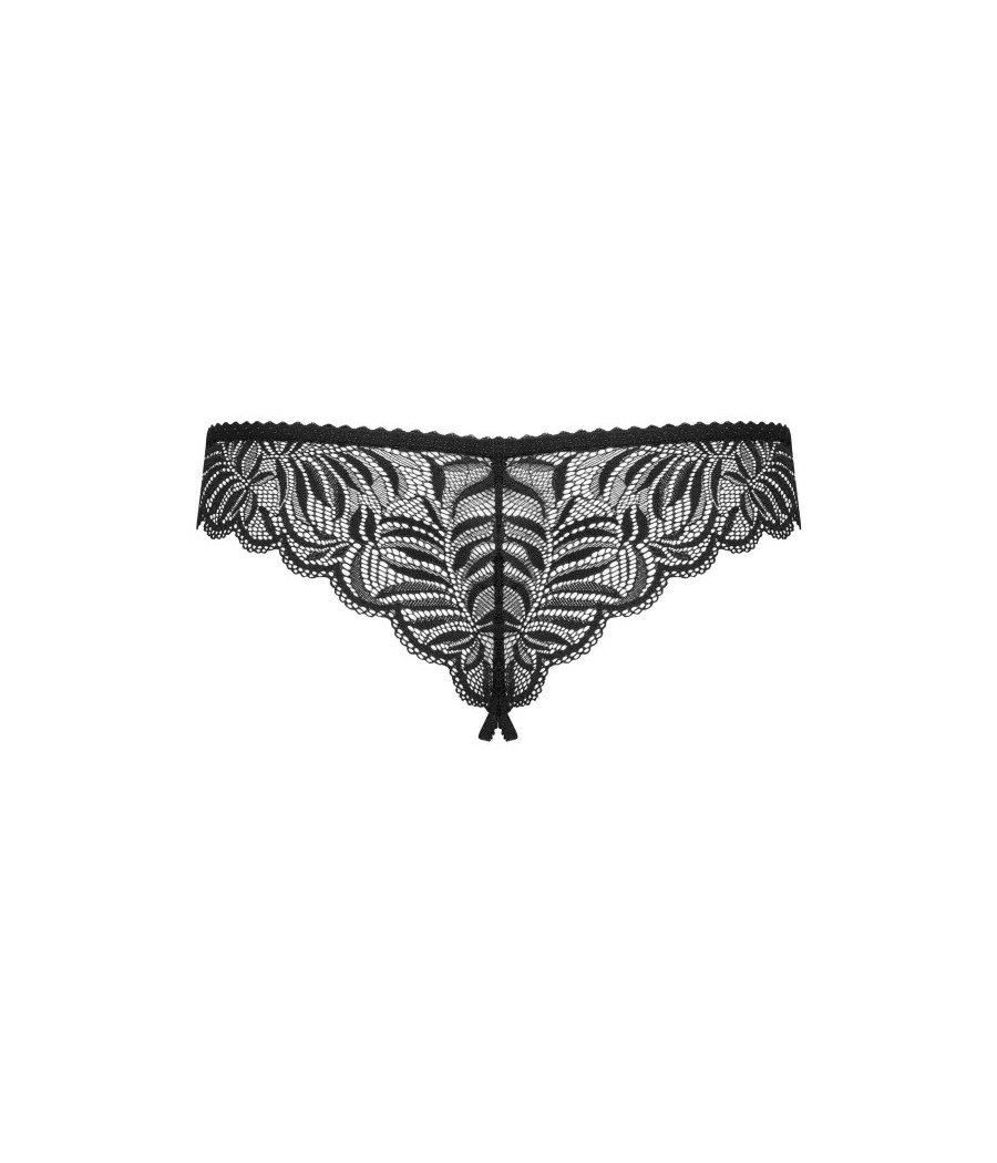 Contica Tanga ouvert - Noir