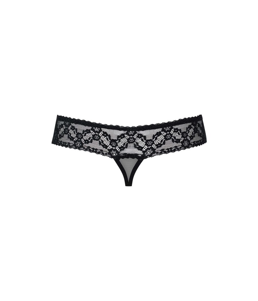 837-THC-1 String ouvert - Noir