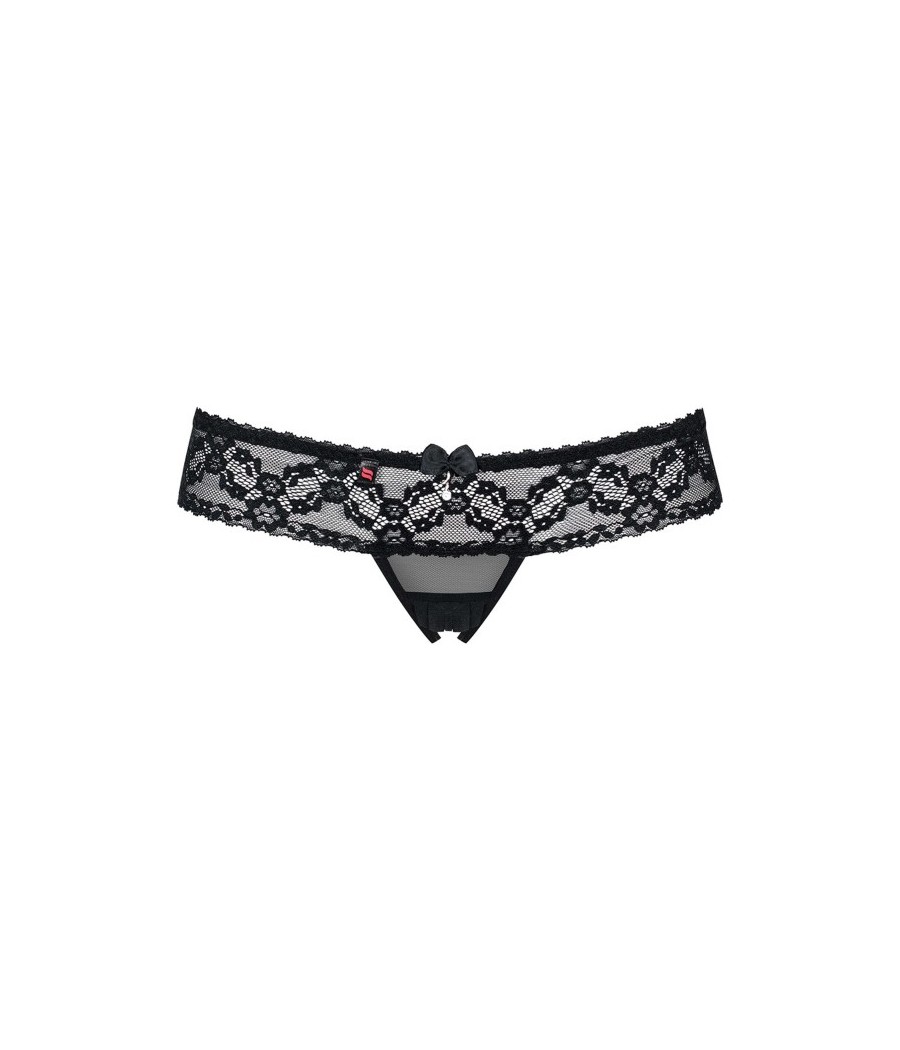 837-THC-1 String ouvert - Noir
