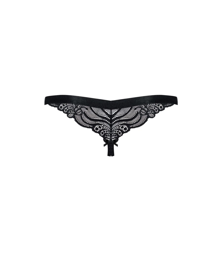 828-THC-1 String ouvert - Noir