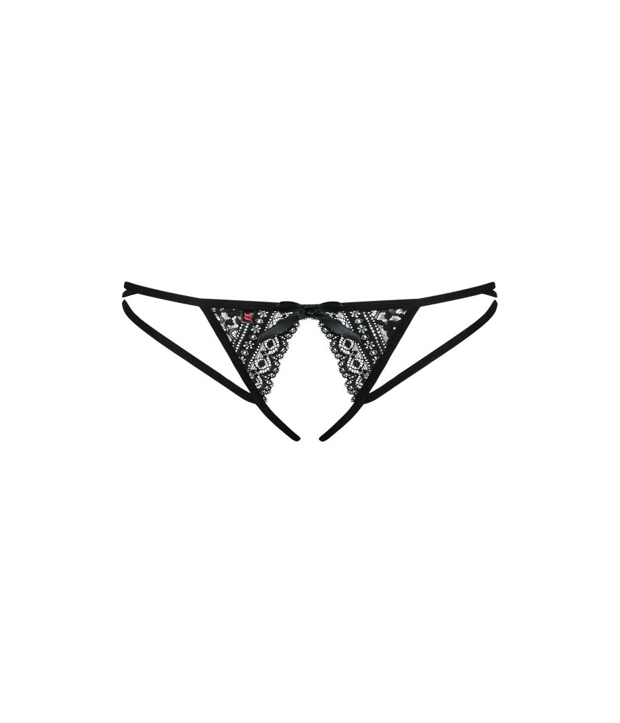 Picantina String ouvert - Noir