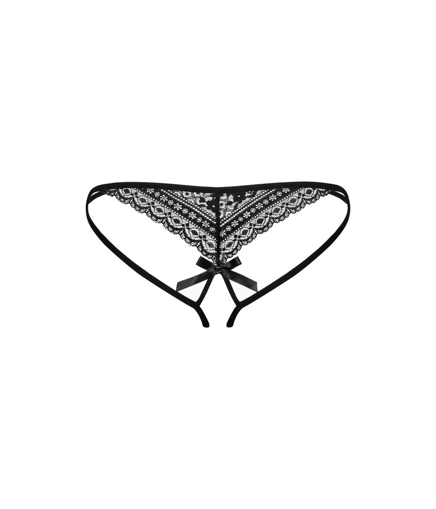 Picantina String ouvert - Noir