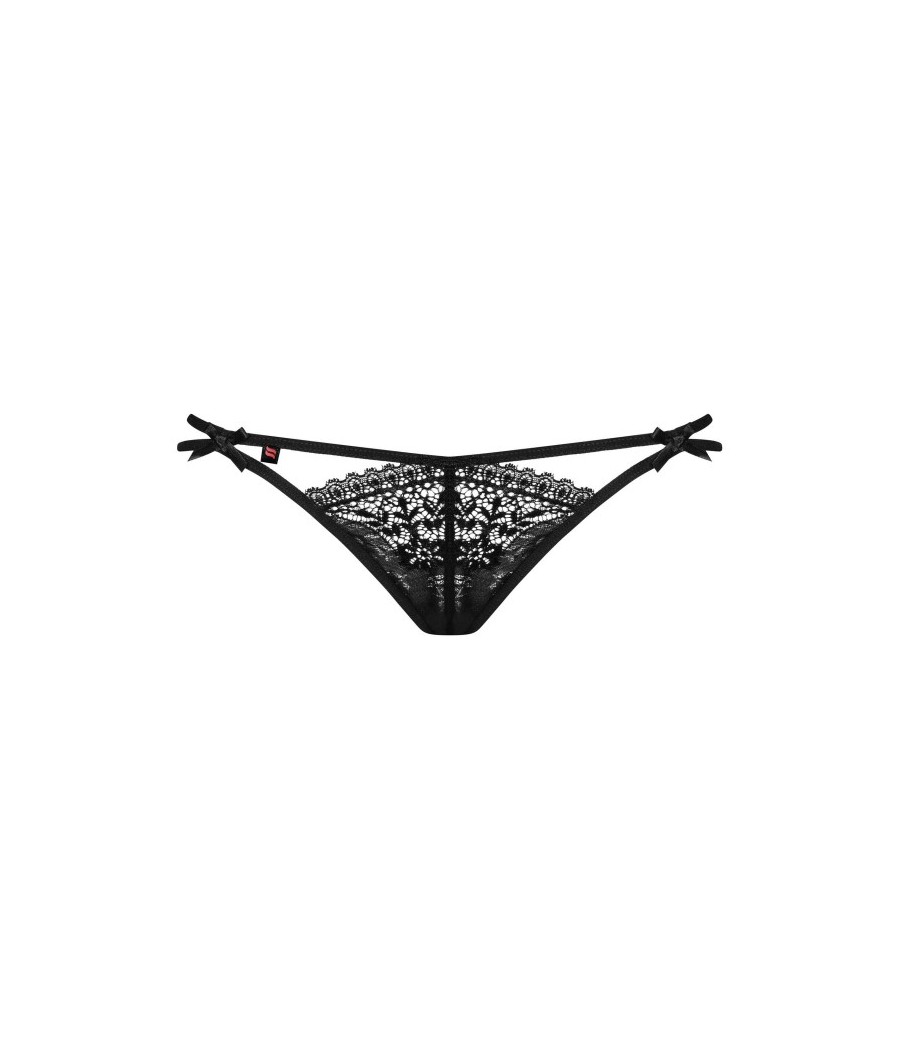 Intensa String Double Lanière - Noir