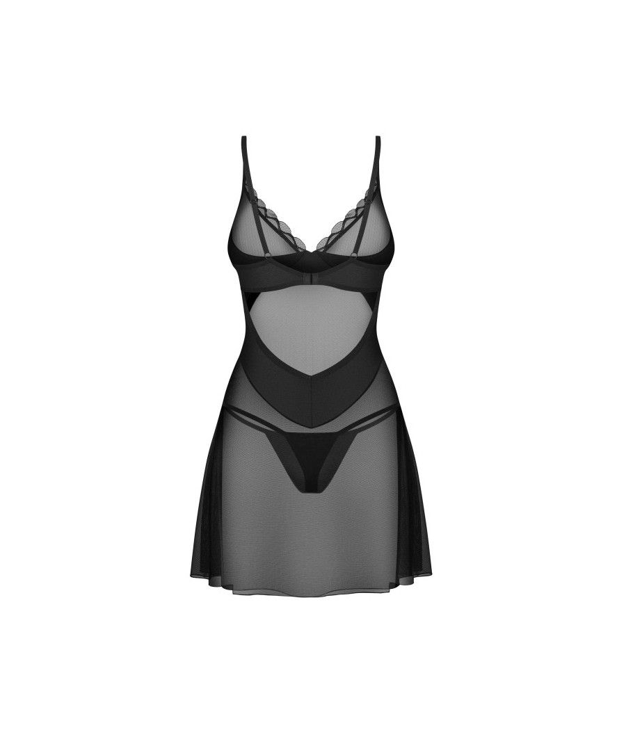 Stelisa nuisette et string - Noirs