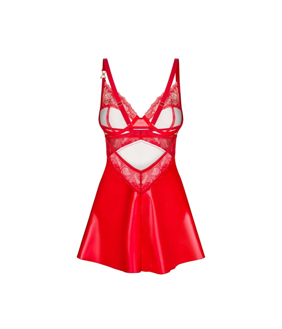 Aliosa nuisette et string - Rouges