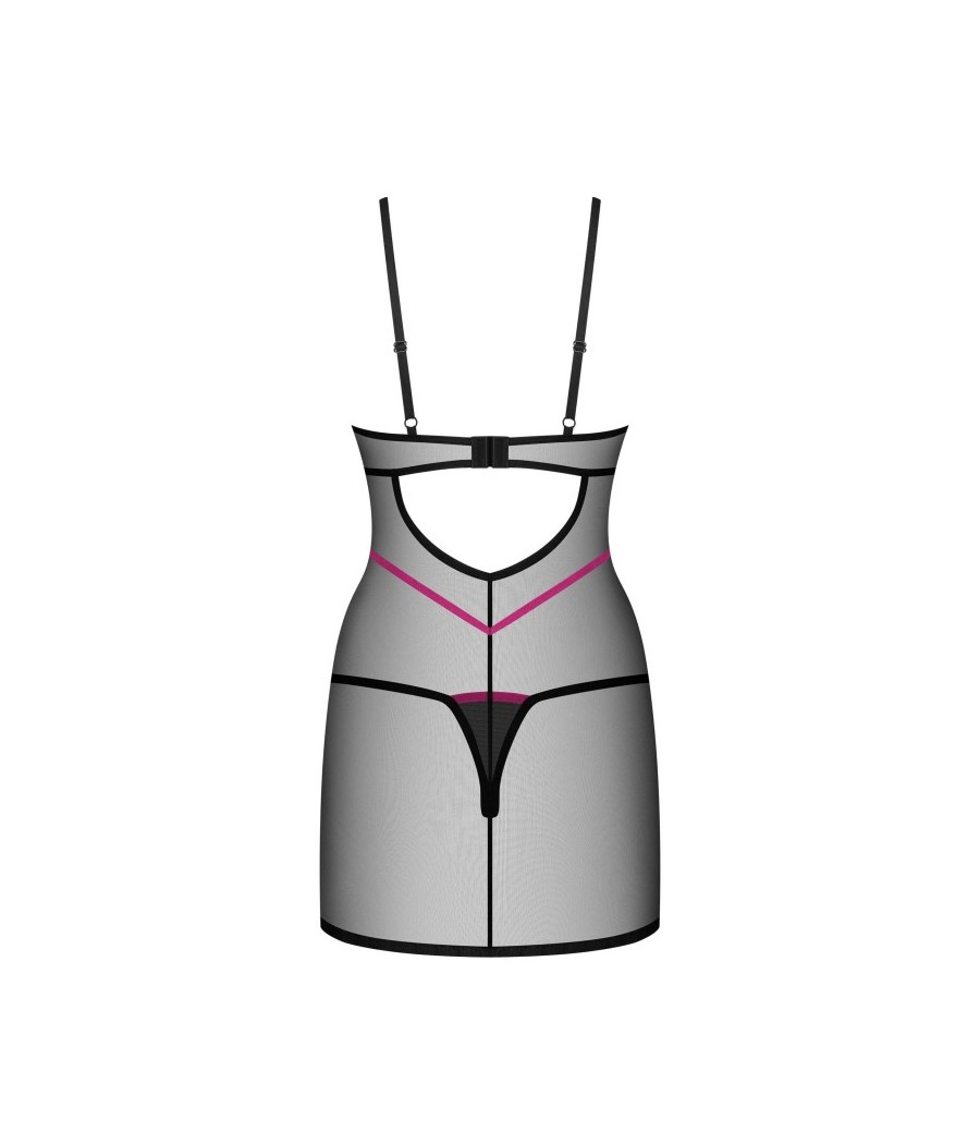 Novenes nuisette et string - Noir