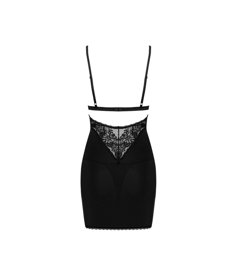 Maderris nuisette et String - Noire