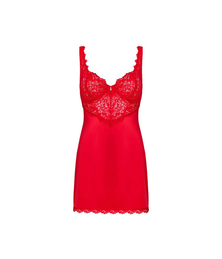 Amor Cherris Nuisette et string - Rouge