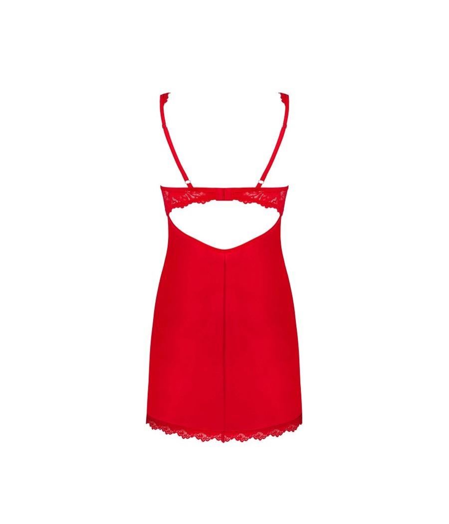 Amor Cherris Nuisette et string - Rouge