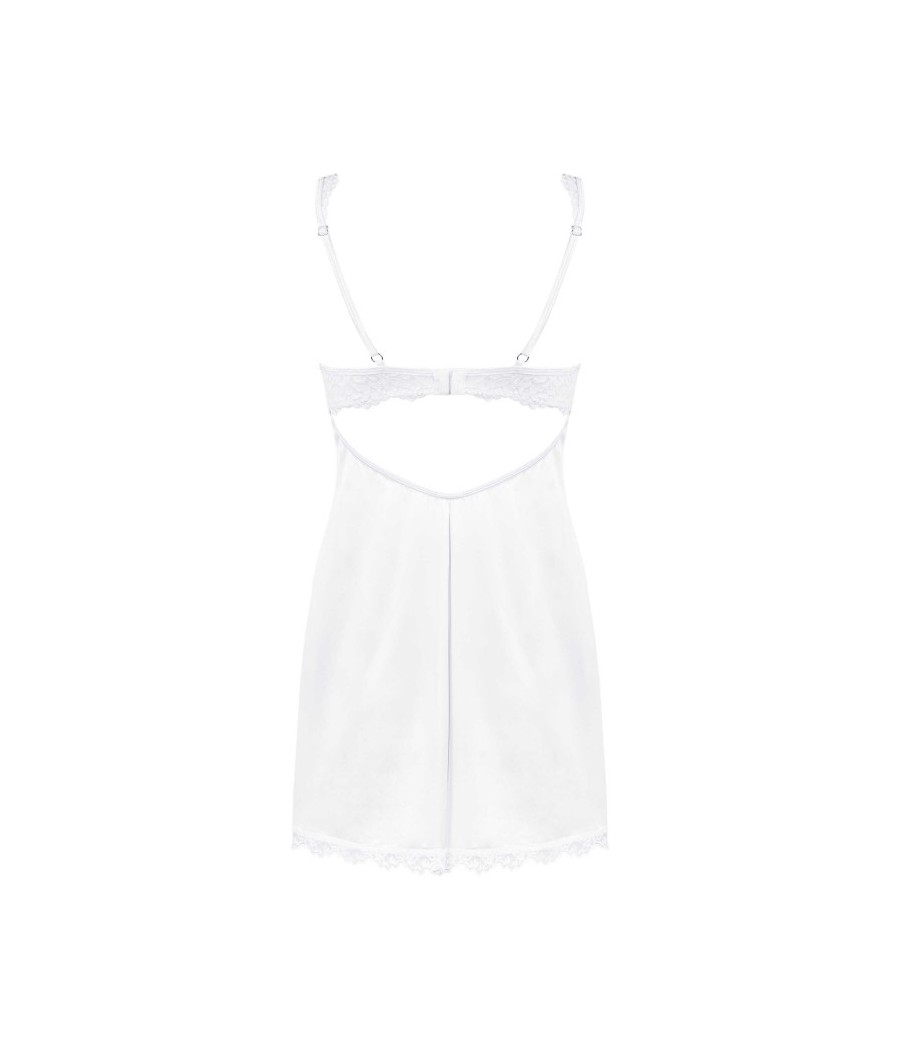 Amor Blanco Nuisette et string - Blanc