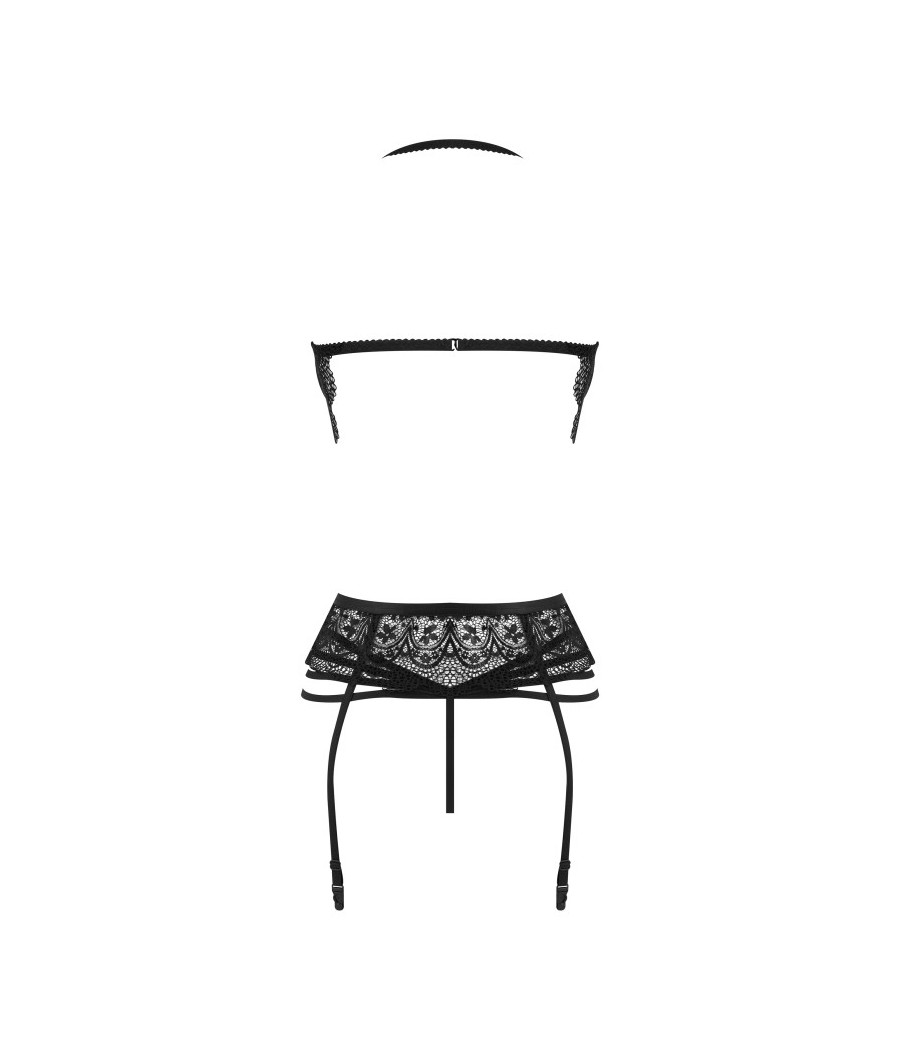 Lace Temptation ensemble - noir