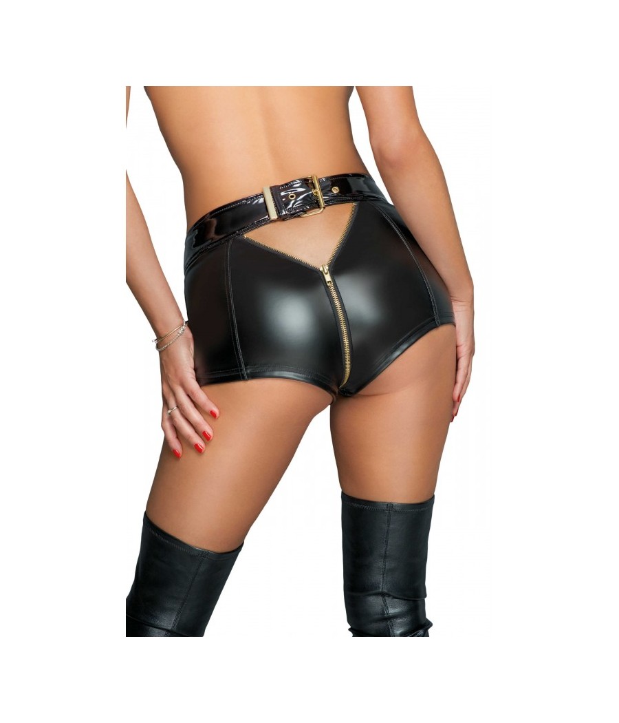 F218 Short sexy avec fermeture éclair intégrale F218 Short sexy avec fermeture éclair intégrale