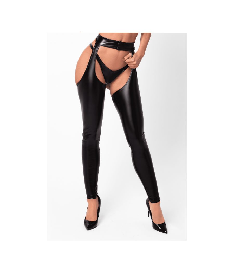 F323 Rebel wetlook chaps