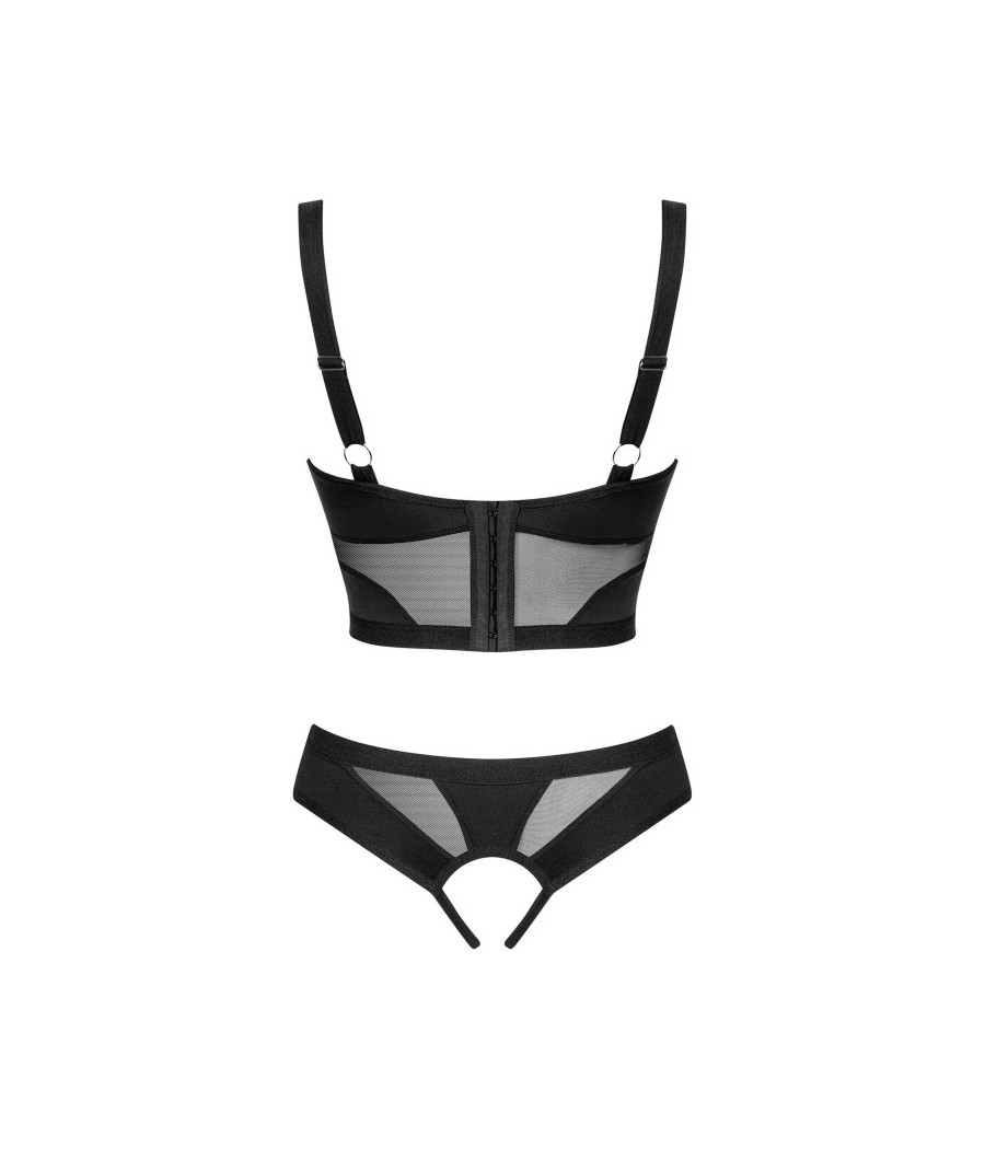 Chic Amoria ensemble ouvert - Noir