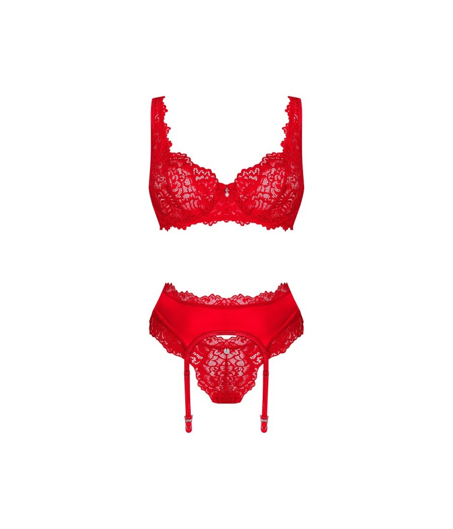 Amor Cherris ensemble 3 pièces - Rouge