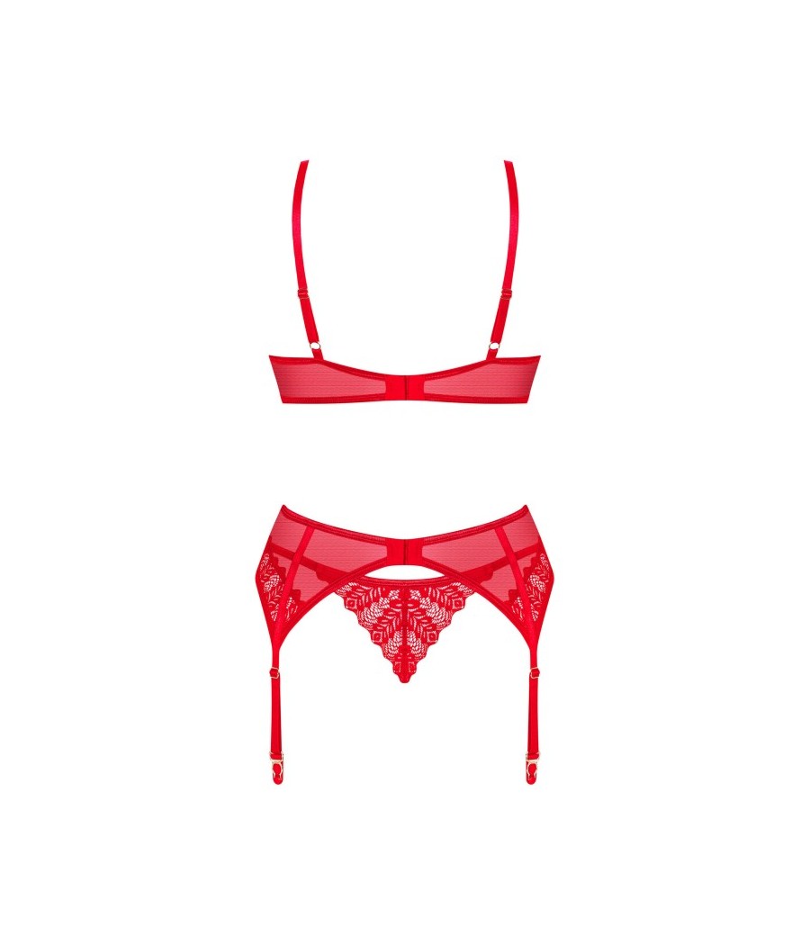 Ingridia ensemble 3 pièces - Rouge